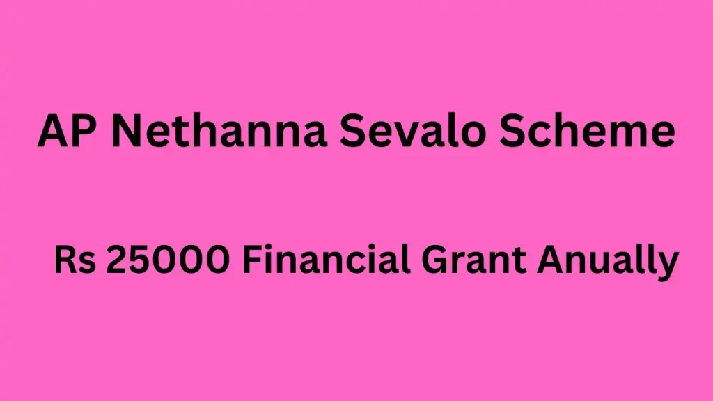 AP Nethanna Sevalo Scheme