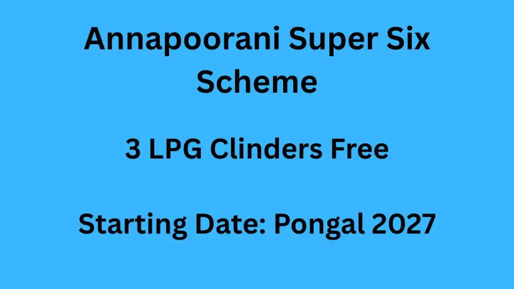 TVK Annapoorani Super Six Scheme